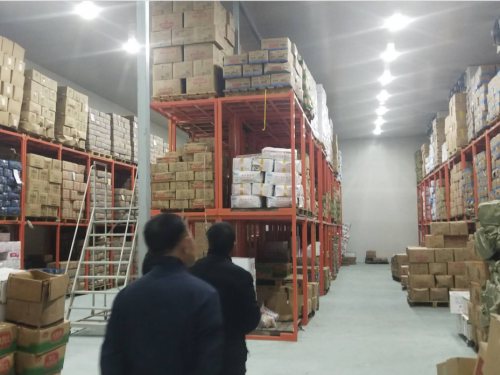 上海菜立送3000立方生鲜配送冷库项目